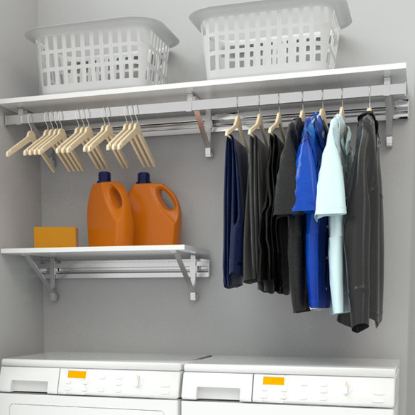 Orginnovations Inc Arrange a Space Heavy Duty Laundry Room Organizer